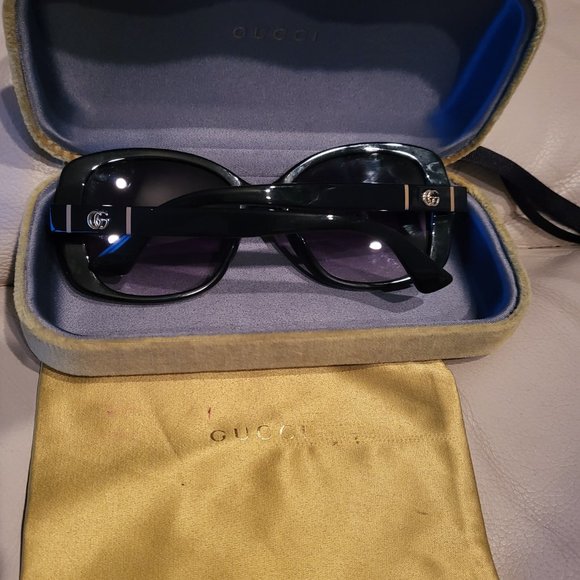 Gucci GG0762S 001 Black Butterfly - Picture 6 of 11